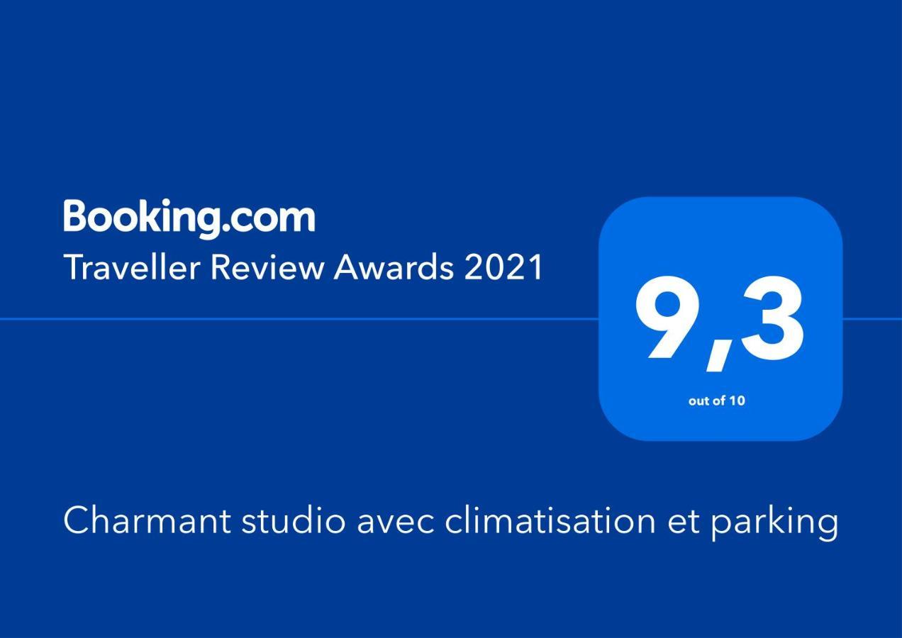 Charmant Studio Avec Climatisation Et Parking Perpignan Exterior photo